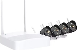 Tenda K4W-3TC 2K 3 MP Gece Görüşlü IP Wi-Fi Güvenlik Kamerası Seti