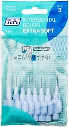 Tepe Extra Soft Mavi 0.6 mm 8'li Arayüz Fırçası
