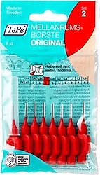 Tepe Original Kırmızı 0.5 mm 8'li Arayüz Fırçası