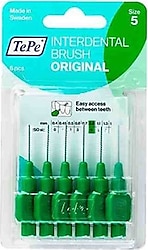 Tepe Original Yeşil 0.8 mm 6'lı Arayüz Fırçası