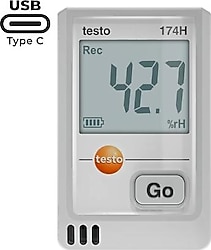 Testo 174H Mini Sıcaklık ve Nem Datalogger