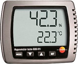 Testo 608-H1 Sıcaklık ve Nem Ölçer Termometre