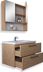 Teta Home Batum 80 cm Banyo Dolabı Seti