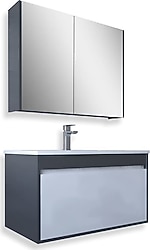 Teta Home Mersin 80 cm Banyo Dolabı Seti