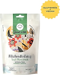 The Good Wild Filizlendirilmiş Yeşil Mercimek 175 gr