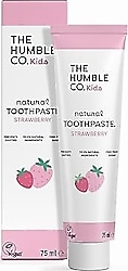 The Humble Co. Çilek Aromalı Doğal 75 ml Florürlü Çocuk Diş Macunu