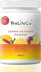 The Lifeco Limonlu ve Acı Biberli İçecek Tozu 150 gr