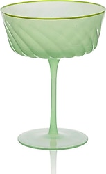 The Mia 15x11x8 cm Yeşil Martini Kadehi