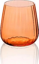 The Mia BRD0127 Turuncu 450 ml Cam Su Bardağı