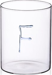 The Mia BRD0171 F Harfli 420 ml Cam Su Bardağı