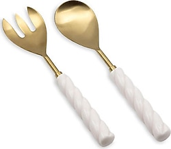 The Mia Column 28 cm 2'li Salata Servis Seti