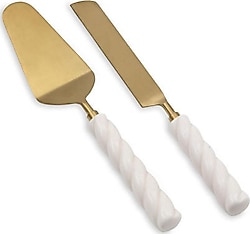 The Mia Column 30 cm 2'li Pasta Servis Seti