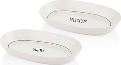 The Mia Daily Tunes 26 cm 2'li Oval Servis Set