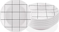 The Mia Daily Tunes Yemek Tabağı 6'lı Set 20 cm Dly005
