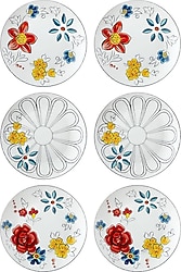 The Mia Fiore 6'lı Pasta Tabağı