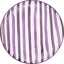 The Mia Joy Mor 30 cm Yuvarlak Servis Tabağı