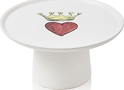 The Mia Luv 19 cm Ayaklı Servis Tabağı