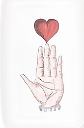 The Mia Luv LUV0012 33 cm Dikdörtgen Servis Tabağı