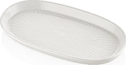 The Mia Noon Krem 2'li 26 cm Servis Tabağı
