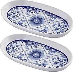 The Mia Odore Di Limone ODL0011 21 cm 2'li Oval Servis Tabağı
