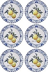 The Mia Odore Di Limone ODL003 26 cm 6'lı Servis Tabağı