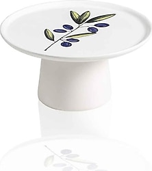 The Mia Olivos 19 cm Ayaklı Servis Tabağı