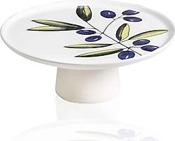 The Mia Olivos 26 cm Ayaklı Servis Tabağı