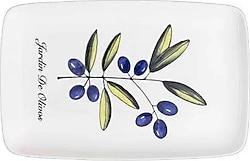 The Mia Olivos OVS0015 Dikdörtgen 33x21 cm Servis Tabağı