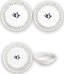 The Mia Olivos Set 2 24 Parça 6 Kişilik Yemek Takımı