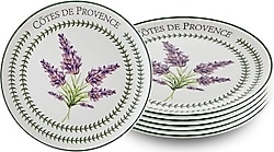 The Mia Provence PRC0004 26 cm 6'lı Servis Tabağı
