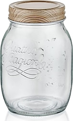 The Mia Quatrio 655 ml Cam Kavanoz