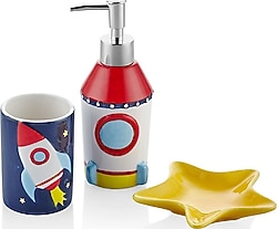 The Mia Rocket 3 Parça Banyo Seti