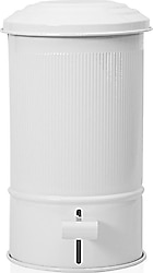 The Mia Stripe Beyaz 5 lt Banyo Çöp Kovası
