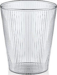 The Mia Striped 400 ml Cam Su Bardağı
