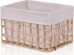 The Mia Braid 30x22 cm Hasır Organizer Sepet