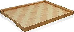 The Mia Wicker TPS0065 40x31 cm Bambu Tepsi
