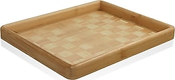 The Mia Wicker TPS0068 31x25 cm Bambu Tepsi