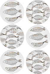 The Mia Wish Pasta Tabağı 6'lı 19 cm