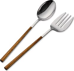 The Mia Wooden CKB0223 2'li Salata Servis Seti