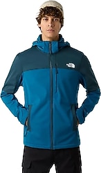 The North Face Diablo NF0A7ZFSEIX1 Kapüşonlu Açık Mavi Erkek Softshell Mont