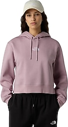 The North Face Essential NF0A89EXD2Q1 Pembe Kapüşonlu Crop Sweatshirt