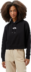 The North Face Essential NF0A89EXJK31 Siyah Kapüşonlu Crop Sweatshirt