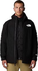 The North Face Mountain Light Triclimate Gore-Tex NF0A84FC4H01 Kapüşonlu Koyu Siyah Erkek Outdoor Mont