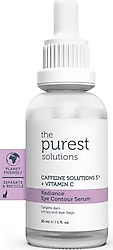 The Purest Solutions Caffeine 5% + Vitamin C Aydınlatıcı Göz Altı Serumu 30 ml
