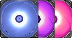 Thermalright TL-C12R-L RGB Siyah 3'lü 12 cm Kasa Fanı