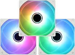 Thermalright TL-C12W-S V3 ARGB Beyaz 3'lü 12 cm Kasa Fanı
