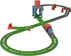 Thomas ve Arkadaşları Buhar İstasyonu Seti Sür Bırak Trenli GXD47