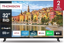 Thomson 32FG2S14C Full HD 32" 82 Ekran Uydu Alıcılı Google Smart LED TV