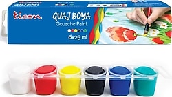 Ticon 25 ml 6 Renk Guaj Boya