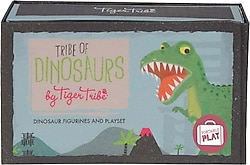 Tiger Tribe Sahneli Hayvan Figürleri Dinosaurs